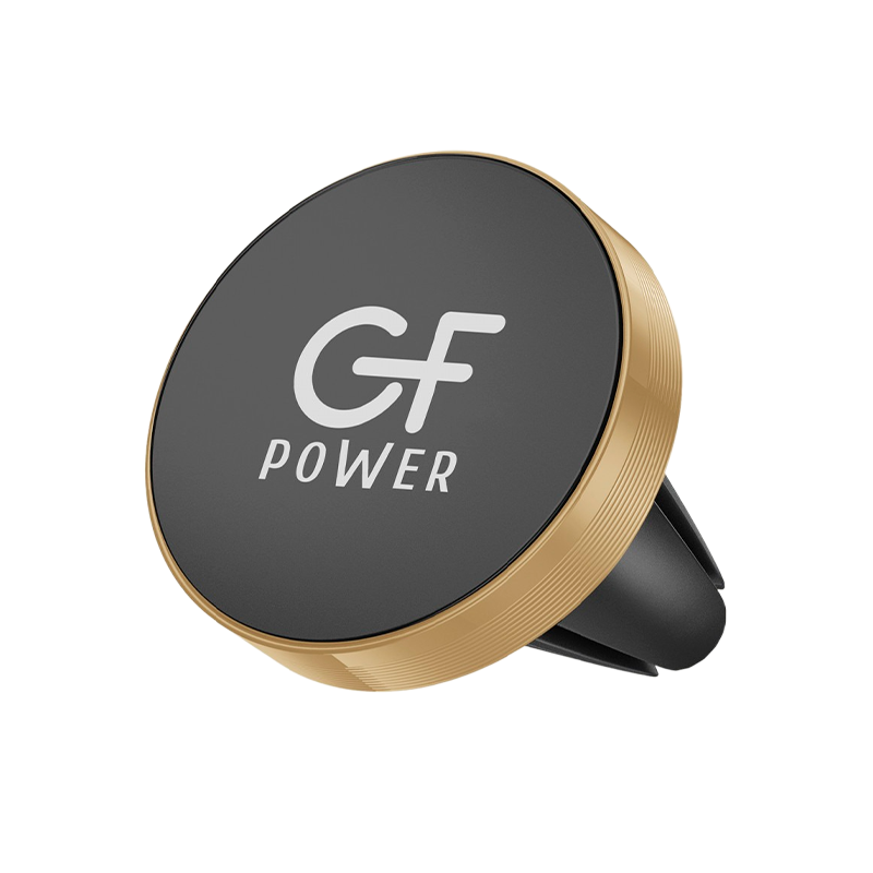 Держатель автомобильный GFPower CH-01 в воздуховод магнит золотой (1/300)