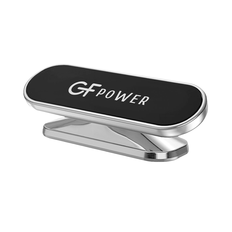 Держатель автомобильный GFPower CH-04 клеевая основа поворотный магнит серебряный (1/300)