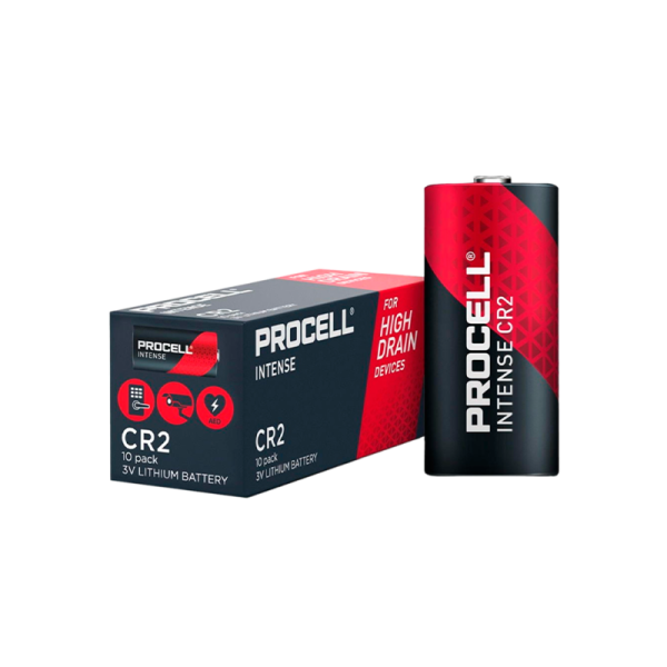 Батарейка Duracell Procell INTENSE CR2 BOX10 Lithium 3V (10/180)
