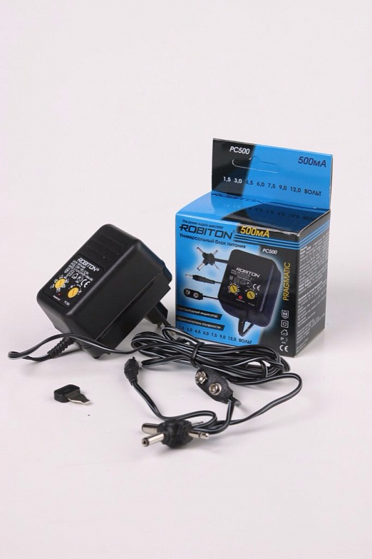 Блок питания ROBITON PC500 500мА BL1 (1/20/40)