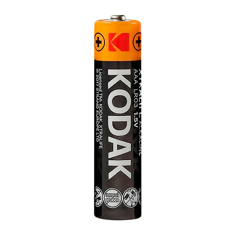 Батарейка Kodak XTRALIFE LR03 AAA Shrink 4 Alkaline 1.5V (4/60/600/36000)