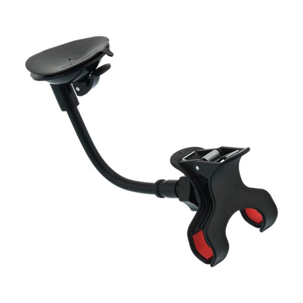 Держатель автомобильный GoPower GPA04 присоска черный (1/100)