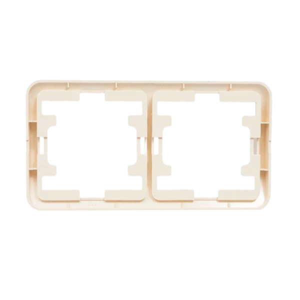 Рамка Makel Mimoza 2пост. кремовый 32012 (1/25)