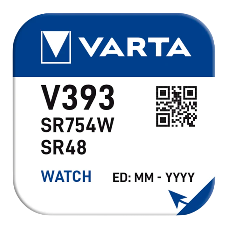Батарейка Varta 393 BL1 Silver Oxide 1.55V (1/10/100)
