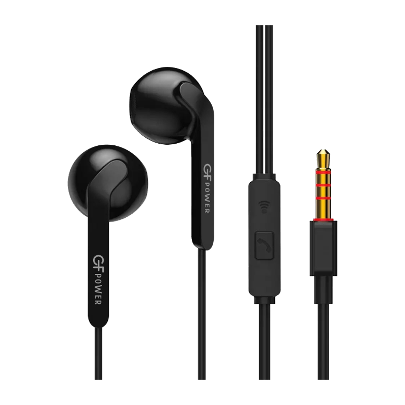 Наушники вставные GFPower A01 с микр. черный
