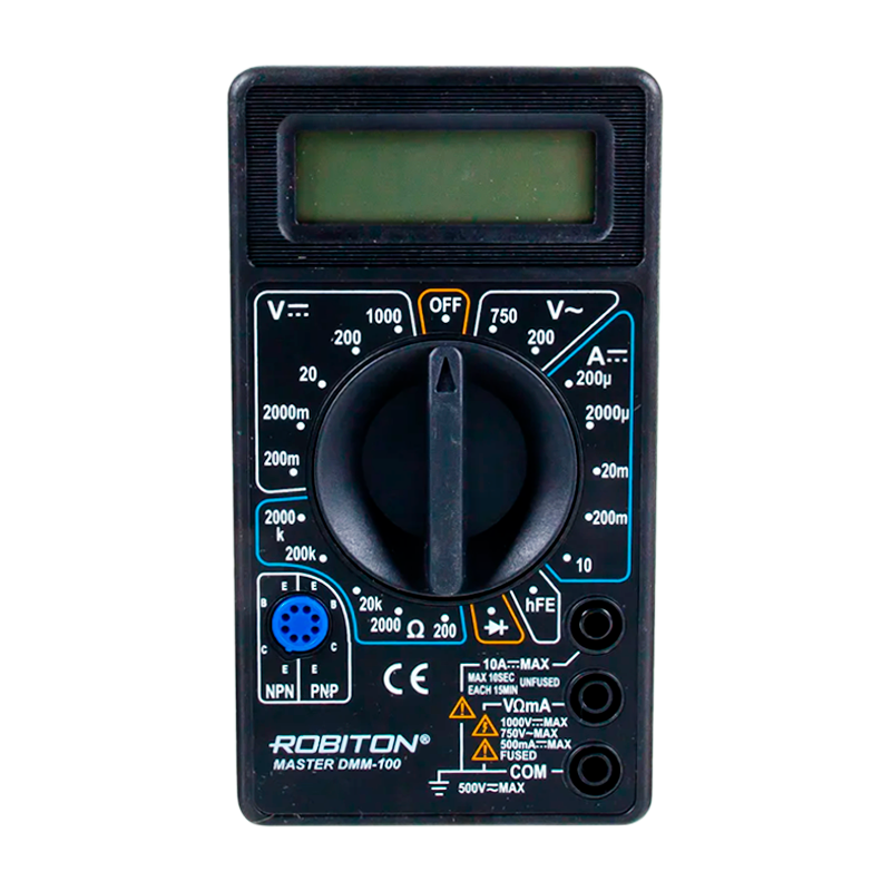 Мультиметр ROBITON MASTER DMM-100 BL1 (1/100)