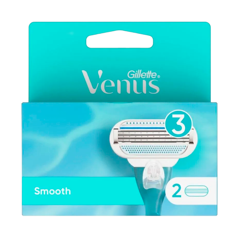 Сменные кассеты Gillette VENUS (RUS) 3 лезвия 2шт. (цена за 1 шт) (2/20)
