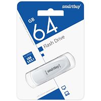 Флеш-накопитель Smartbuy Scout 64GB USB3.0 пластик белый