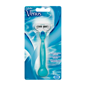 Бритва Gillette "VENUS" 3 лезвия 1 кассета ENG (1/6) 