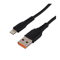 Кабель GoPower GP06L USB (m)-Lightning (m) 1.0м 2.4A ПВХ черный (1/200/800)