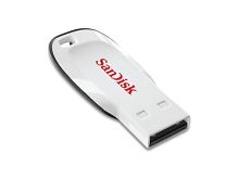 Флеш-накопитель SanDisk Cruzer Blade CZ50C 8GB USB2.0 пластик белый 