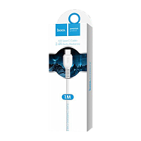 Кабель HOCO X20 USB (m)-Type-C (m) 1м 3.0A ПВХ белый (1/30/300)