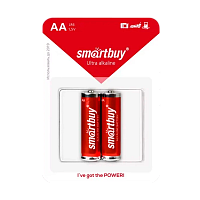 Батарейка Smartbuy LR6 AA BL2 Alkaline 1.5V (2/24/240)