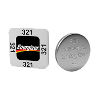 Батарейка Energizer 321 (SR616SW) BL1 Silver Oxide 1.5V 0%Hg (1/10/100/1000) 