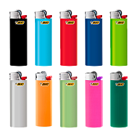 Зажигалка кремниевая BIC J5 ассорти (50/600)