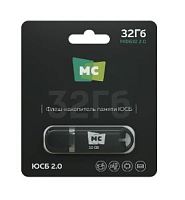 Флеш-накопитель MORE CHOICE МФБ32 2.0 32GB USB2.0 пластик черный