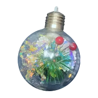 Гирлянда Старт НГ 1LED 8 см шар белый