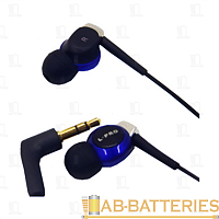 Наушники L-PRO AP 025 MP вкладыши канальные цвет blue169  10\120 (шт.)