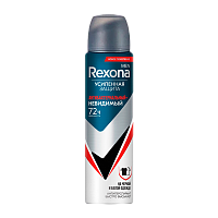 Дезодорант мужской Rexona Антибактериальный и невидимый спрей 150мл антибакт. (1/6) 