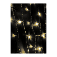 Гирлянда Космос 200LED 2.5м лампочки нить 8 режимов с контроллером белый (1/40)