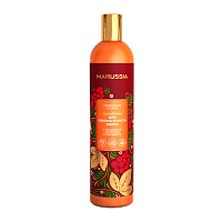 MARUSSIA Шампунь «Укрепление и тонус» д\объема и роста волос с экстракт. облепихи и женьшеня 400 мл.