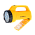 Фонарь туристический Ultraflash LED3819CSM 1.2W 9LED+12SMD от аккумулятора IP22 2 режима желтый (1/4
