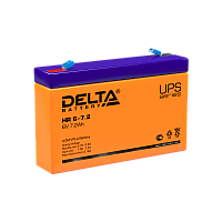 Аккумулятор свинцово-кислотный Delta HR 6-7.2 6V 7.2Ah 
