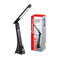 Светильник настольный Ultraflash UF-821 7W 230V на основании 3 цв. черный (1/20)