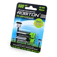 Аккумулятор ROBITON 600MHAA-2 SOLAR BL2 (2/50/200)