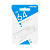 Флеш-накопитель Smartbuy Clue 64GB USB2.0 пластик белый