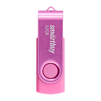 Флеш-накопитель Smartbuy Twist 32GB USB2.0 пластик розовый 