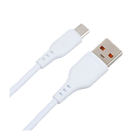 Кабель GoPower GP01M USB (m)-microUSB (m) 1.0м 2.4A ПВХ белый (1/200/800)