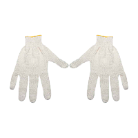 Перчатки Рыжий кот ХБ 3 нити 1 пара белый (1/10/500)