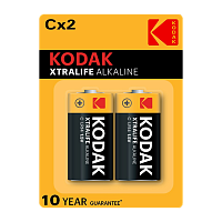 Батарейка Kodak XTRALIFE LR14 C BL2 Alkaline 1.5V (2/20/200) 