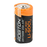 Батарейка ROBITON ER17335M 2/3A высокотоковые PH1 1/10/500