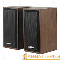 Колонки 2.0 Smartbuy 6W USB+Jack 3.5мм коричневый (1/20)