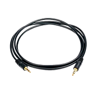 Кабель AUX Atcom Jack 3.5mm (m)-Jack 3.5mm (m) 1м силикон черный (1/10/250) 