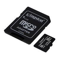 Карта памяти microSD Kingston Canvas Select Plus 32GB Class10 UHS-I (U1) с адаптером