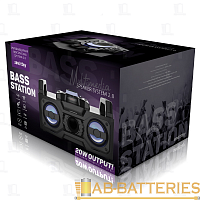 Портативная колонка 2.0 Smartbuy BASS STATION bluetooth 4.1 черный (1/2)  | Ab-Batteries | Элементы питания и аксессуары для сотовых оптом