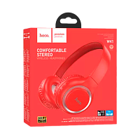 Наушники полноразмерные HOCO W41 bluetooth 5.3 красный (1/60) 