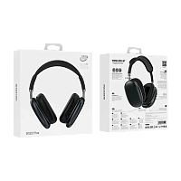 Наушники полноразмерные Borofone BO22 Plus Elegant BT bluetooth 5.4 с микр. темно-серый (1/40) 