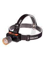 Фонарь налобный Космос KOC534Lit 10WLaserLED от аккум IP44 4 режима с кабелем USB-Type-C (1/20/60)