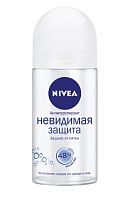 Дезодорант женский Nivea невидимая защита роликовый 50мл (1/30)