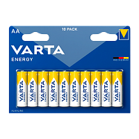 Батарейка Varta ENERGY LR6 AA BL10 Alkaline 1.5V (4106) (10/200/36000)