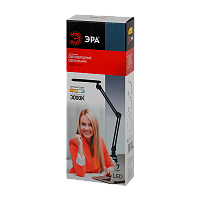 Светильник настольный ЭРА NLED-441 7W 220V 20LED струбцина черный (1/8)