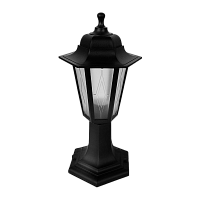 Светильник садово-парковый Camelion PP4104 "Оскар1" 60W 230V E27 IP44 пост топ черный (1/8)