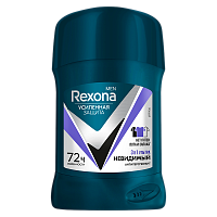 Дезодорант мужской Rexona Ультра невидимая защита стик 55г 3 в 1 (1/6) 