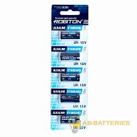 Батарейка Robiton STANDARD LR1 N BL5 Alkaline 1.5V 0%Hg (5/60/1440)