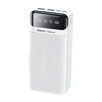 Внешний аккумулятор Remax RPP-103 30000mAh 2.0A 2USB/Type-C белый (1/20)