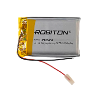 Аккумулятор ROBITON LP883450 3.7В 1600мАч PK1 (1/10/250)
